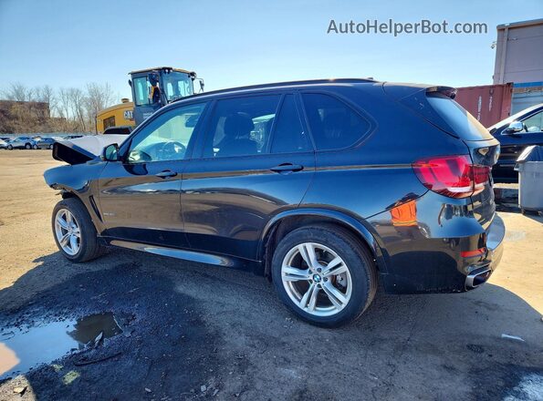 5UXKR0C56JL076780 2018 BMW X5 Black Rear left