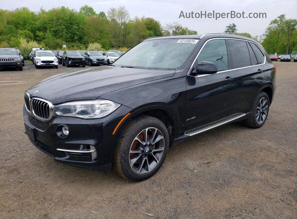 5UXKR0C5XJL072005 2018 BMW X5 Черный Передняя левая четверть