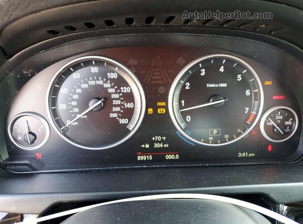 5UXKR2C58J0Z14045 2018 BMW X5 Серебряный Вид щитка приборов