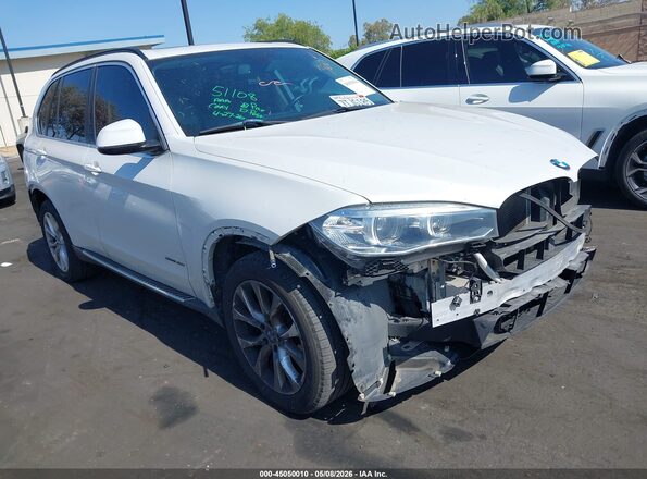 5UXKR2C5XG0R71291 2016 BMW X5 Белый Передняя правая четверть
