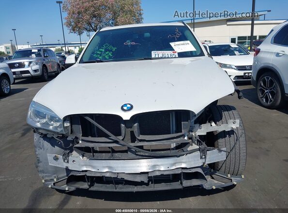 5UXKR2C5XG0R71291 2016 BMW X5 Белый Вид задней части салона