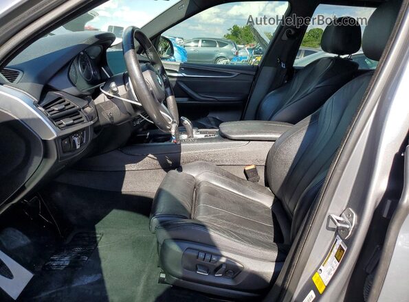 5UXKR2C5XG0R72540 2016 BMW X5 Серебряный Вид салона спереди