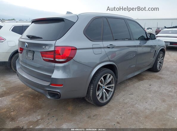 5UXKR6C55G0J82991 2016 BMW X5 Серый Задняя правая четверть