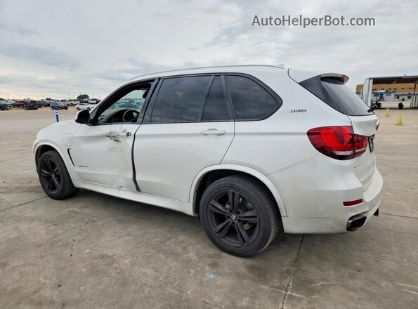 5UXKT0C36H0V96716 2017 BMW X5 Белый Задняя левая четверть