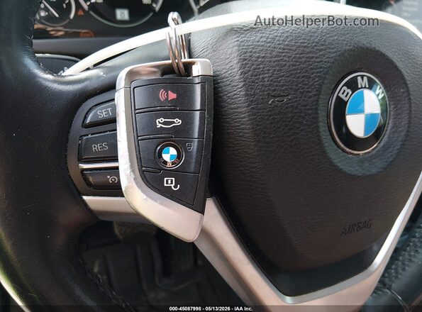 5UXKT0C51G0F75498 2016 BMW X5 Черный Вид панели приборов