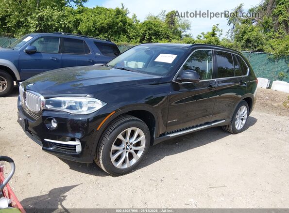 5UXKT0C51G0F75498 2016 BMW X5 Черный Передняя левая четверть