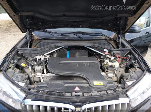 5UXKT0C51G0F75498 2016 BMW X5 Черный Вид сзади