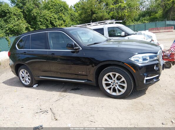 5UXKT0C51G0F75498 2016 BMW X5 Черный Вид задней части салона