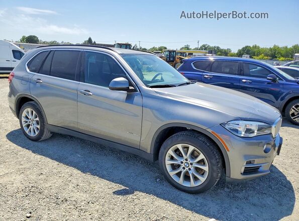 5UXKT0C52G0F75252 2016 BMW X5 Серый Передняя правая четверть