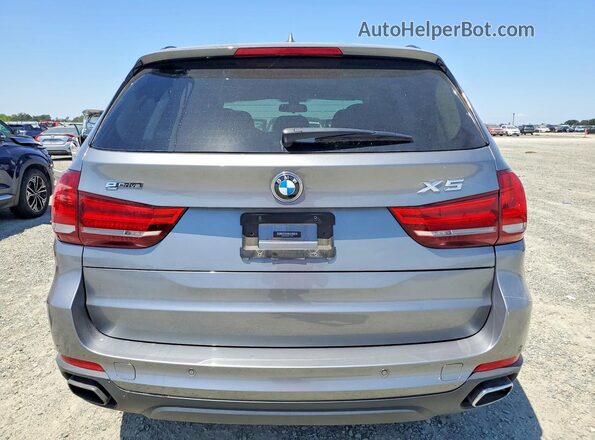 5UXKT0C52G0F75252 2016 BMW X5 Серый Вид сзади