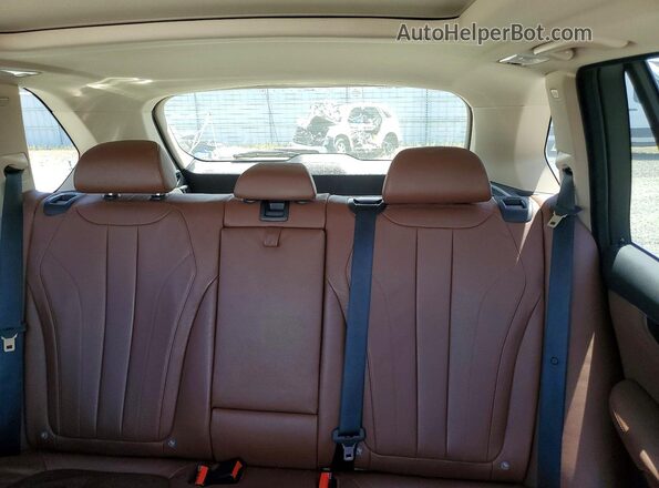 5UXKT0C52G0F75252 2016 BMW X5 Серый Вид задних сидений