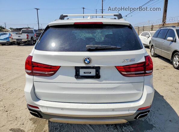 5UXKT0C58J0W00675 2018 BMW X5 Белый Вид сзади