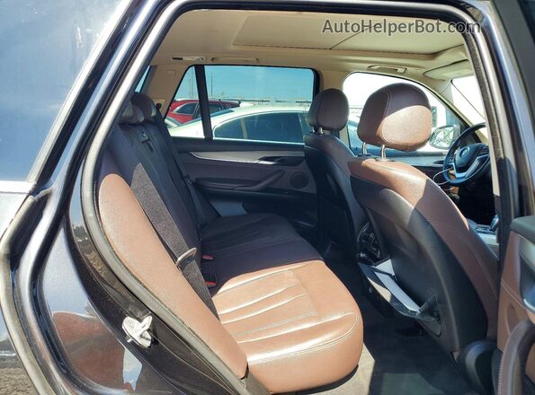5UXKT0C5XG0S76573 2016 BMW X5 Черный Вид задней части салона