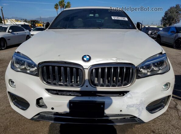 5UXKU0C52K0S97665 2019 BMW X6 Белый Вид спереди