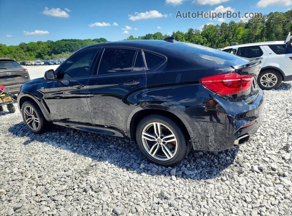 5UXKU2C51G0N80643 2016 BMW X6 Черный Задняя левая четверть