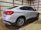 2018 Bmw X6 Xdrive35i Серебряный vin: 5UXKU2C56J0Z61539