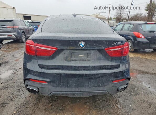 5UXKU2C56J0Z62058 2018 BMW X6 Черный Вид сзади