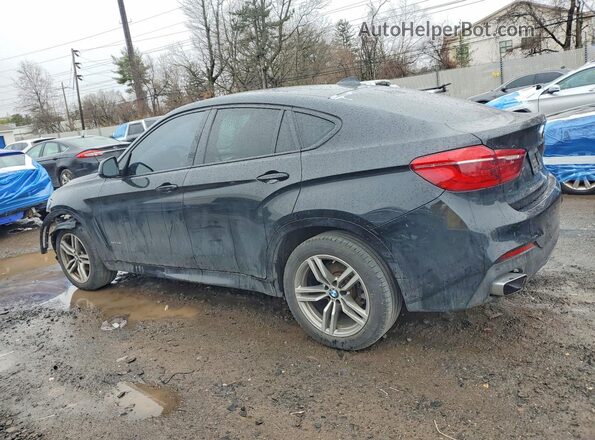 5UXKU2C56J0Z62058 2018 BMW X6 Черный Задняя левая четверть