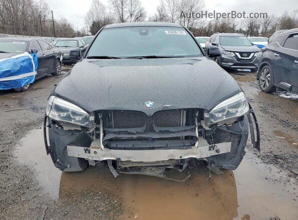 5UXKU2C56J0Z62058 2018 BMW X6 Черный Вид спереди