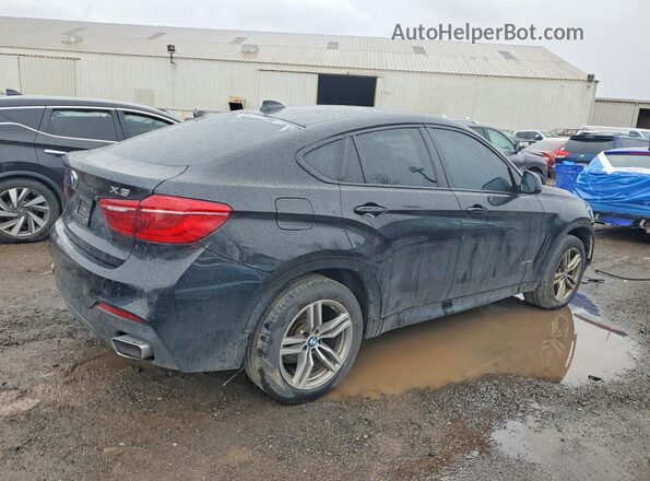 5UXKU2C56J0Z62058 2018 BMW X6 Черный Задняя правая четверть