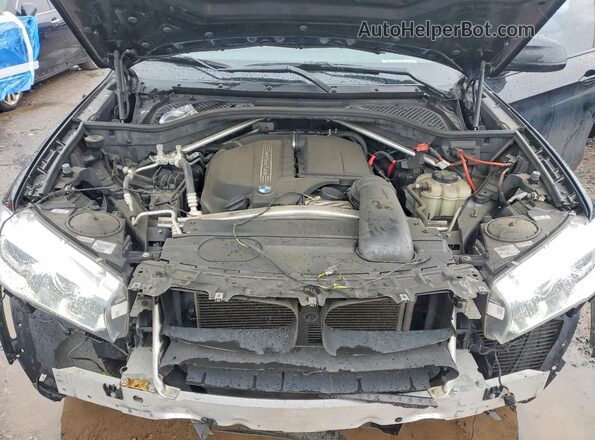 5UXKU2C56J0Z62058 2018 BMW X6 Черный Вид подкапотного пространства