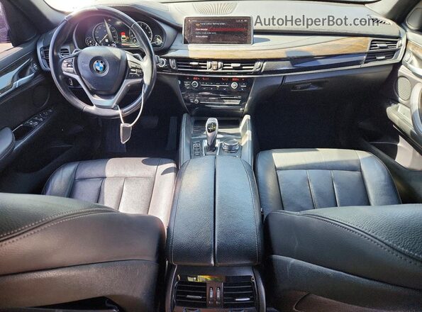 5UXKU2C57J0X49569 2018 BMW X6 Серый Вид панели приборов