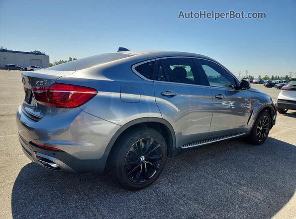 5UXKU2C57J0X49569 2018 BMW X6 Серый Задняя правая четверть