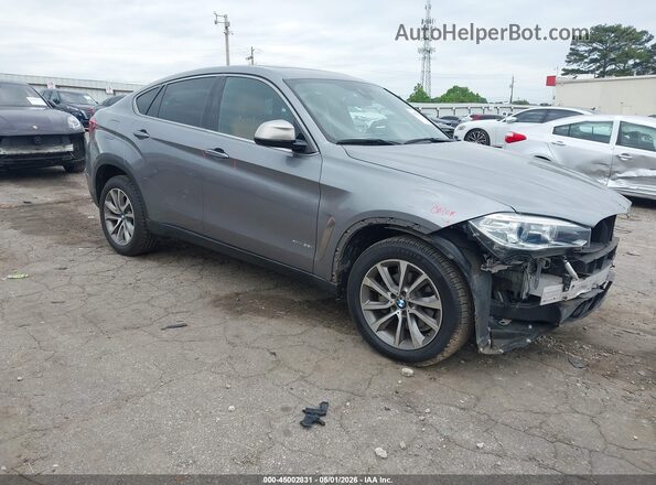 5UXKU2C58J0Z61932 2018 BMW X6 Серый Передняя правая четверть
