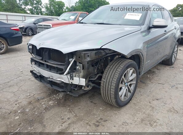 5UXKU2C58J0Z61932 2018 BMW X6 Серый Вид спереди