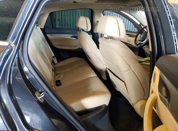 5UXKU6C54G0R33903 2016 BMW X6 Gray Widok tylnych siedzeń