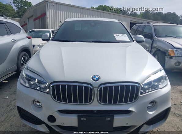 5UXKU6C56J0Z66604 2018 BMW X6 Белый Вид щитка приборов