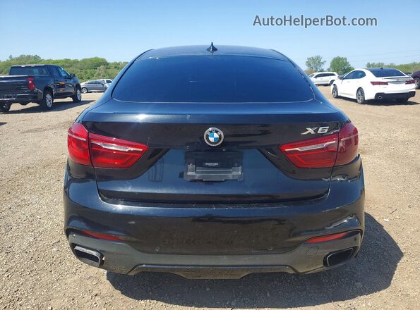 5UXKU6C57G0R34429 2016 BMW X6 Черный Вид сзади