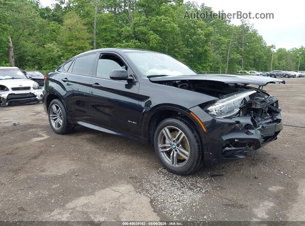 5UXKU6C5XG0R99971 2016 BMW X6 Черный Передняя правая четверть