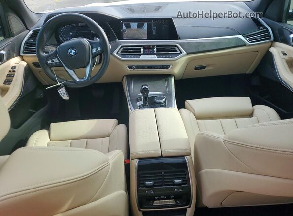 5UXTA6C03N9M02413 2022 BMW X5 Белый Вид панели приборов