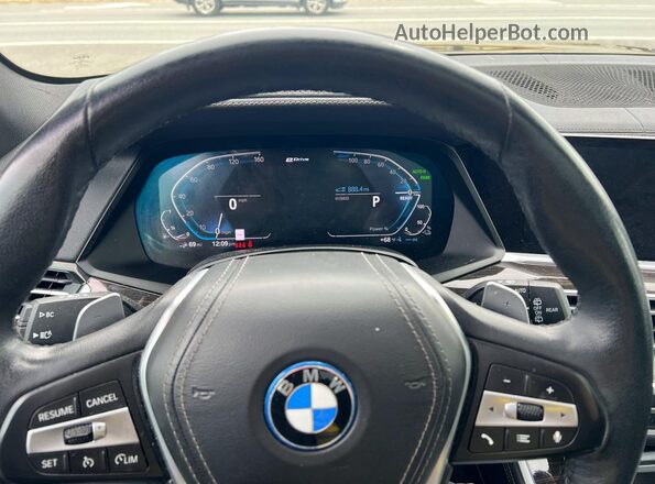 5UXTA6C07P9P01423 2023 BMW X5 Черный Вид салона спереди