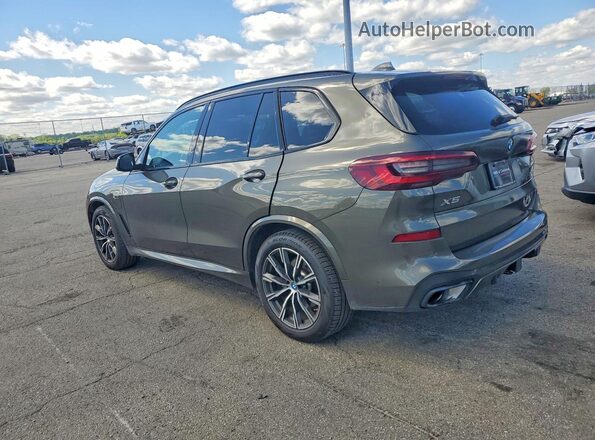 5UXTA6C09P9P83302 2023 BMW X5 Green Задня ліва чверть