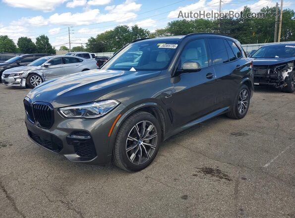 5UXTA6C09P9P83302 2023 BMW X5 Green Передня ліва чверть