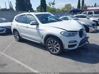 2019 Bmw X3 Sdrive30i White vin: 5UXTR7C51KLE88249