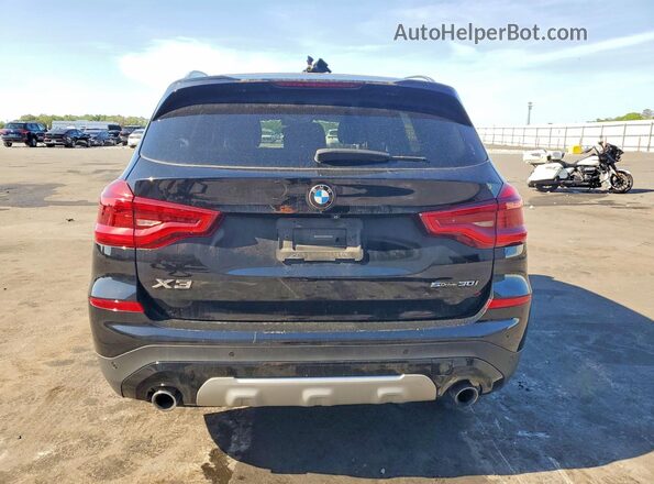 5UXTR7C51KLR48510 2019 BMW X3 Black Vista trasera