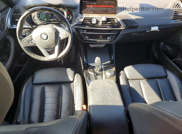 5UXTR7C51KLR48510 2019 BMW X3 Black Vista del salpicadero