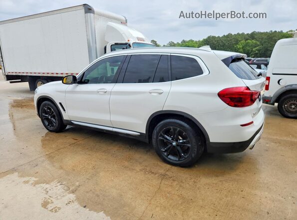 5UXTR7C54KLF25102 2019 BMW X3 Белый Задняя левая четверть