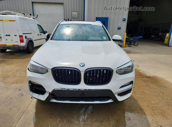 5UXTR7C54KLF25102 2019 BMW X3 Белый Вид спереди