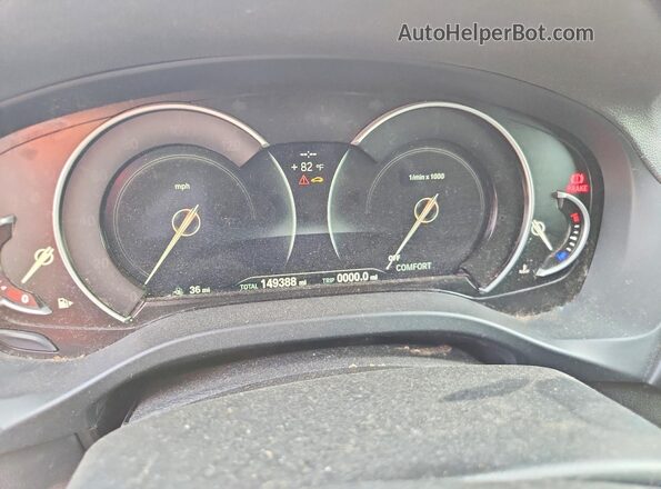 5UXTR7C54KLF25102 2019 BMW X3 Белый Вид щитка приборов