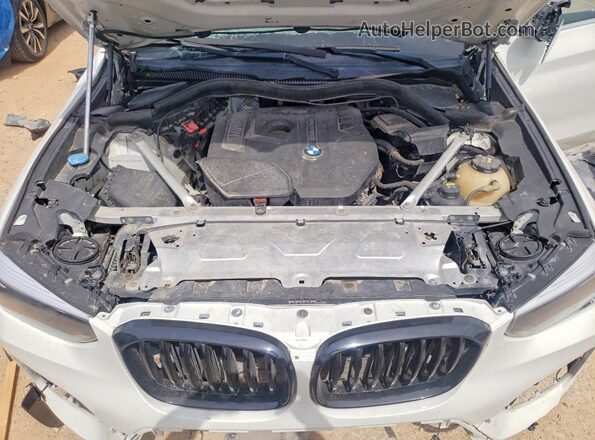 5UXTR7C56KLF29359 2019 BMW X3 Белый Вид подкапотного пространства