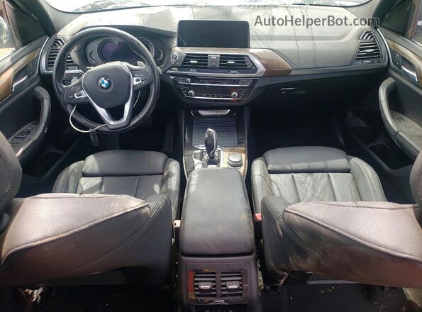 5UXTR7C56KLF29359 2019 BMW X3 Белый Вид панели приборов