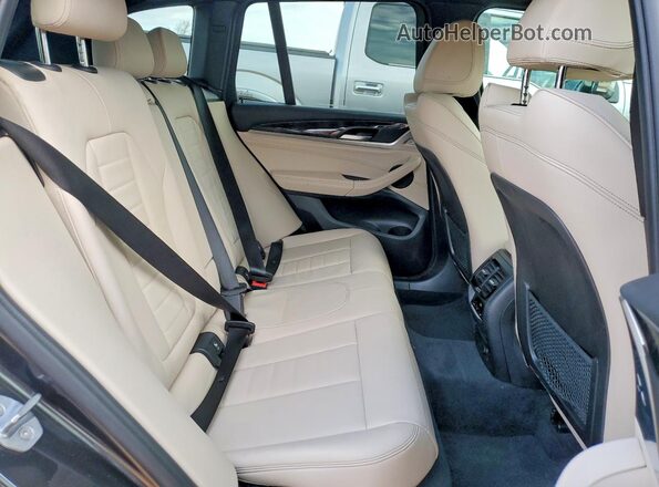 5UXTR7C56KLR44422 2019 BMW X3 Gray Vista de los asientos traseros