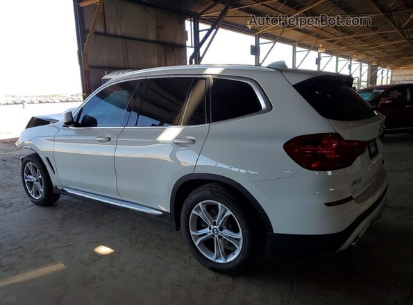 5UXTR7C56KLR50513 2019 BMW X3 White Tył lewy