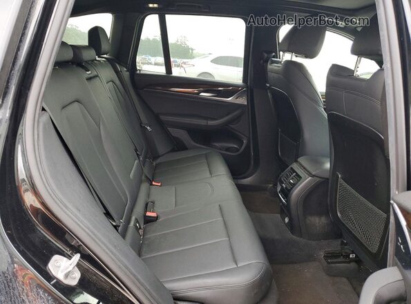 5UXTR7C58KLF29797 2019 BMW X3 Черный Вид задней части салона