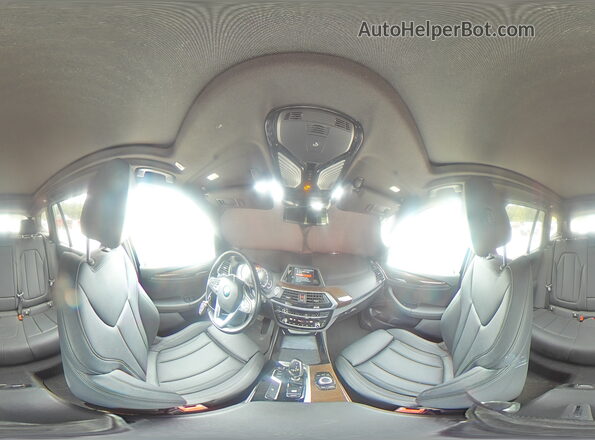 5UXTR7C58KLF29797 2019 BMW X3 Черный Панорамный вид салона 360°