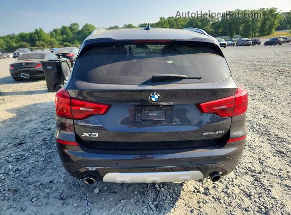 5UXTR7C58KLR53834 2019 BMW X3 Черный Вид сзади